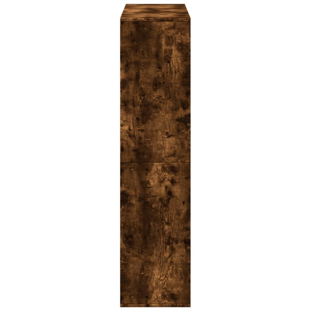 Bookcase Smoked Oak 100x33x135 cm Engineered Wood