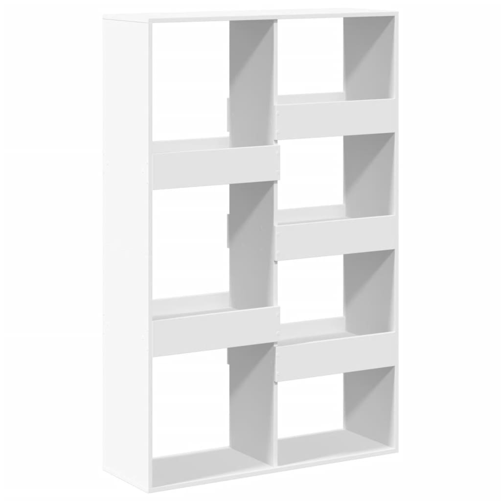 Bookcase White 100x33x155,5 cm Engineered Wood