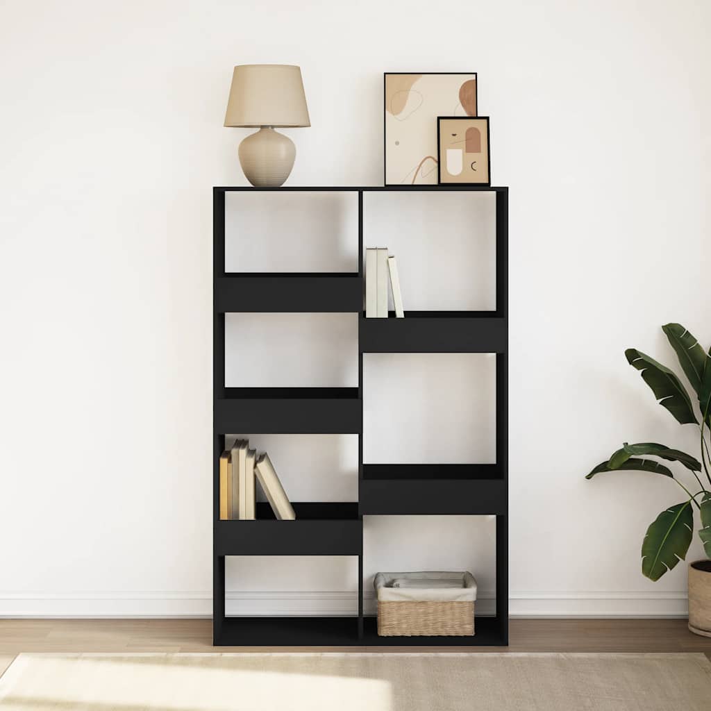 Bookcase Black 100x33x155,5 cm Engineered Wood
