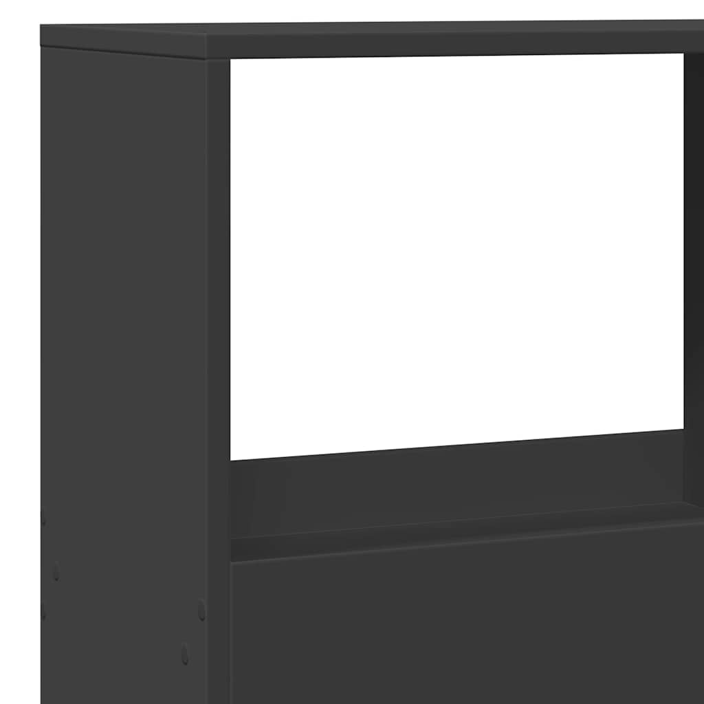 Bookcase Black 100x33x155,5 cm Engineered Wood