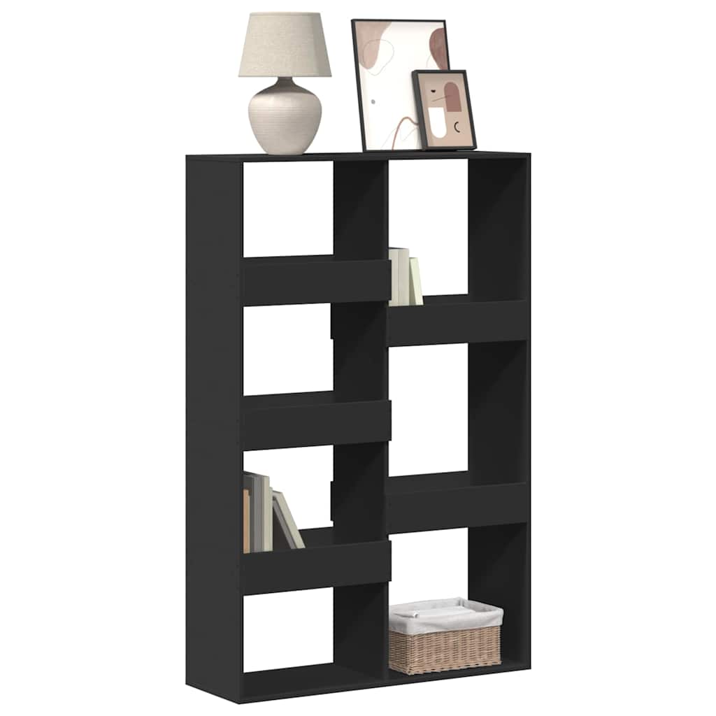 Bookcase Black 100x33x155,5 cm Engineered Wood