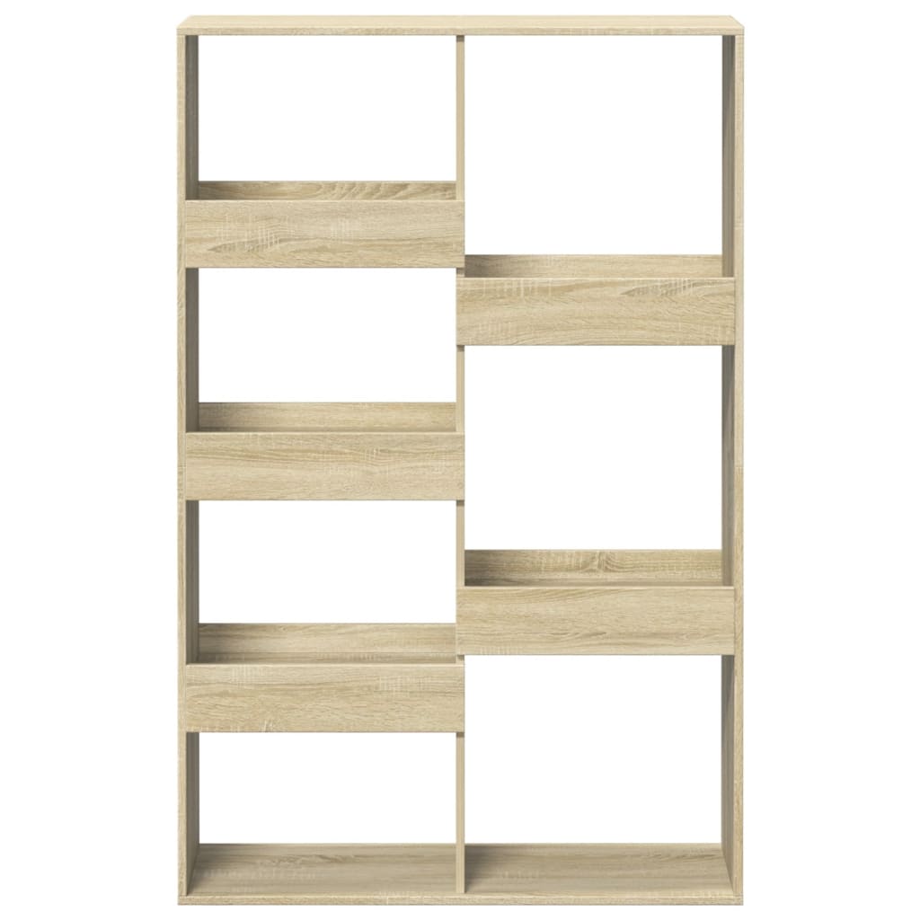 Bookcase Sonoma Oak 100x33x155,5 cm Engineered Wood