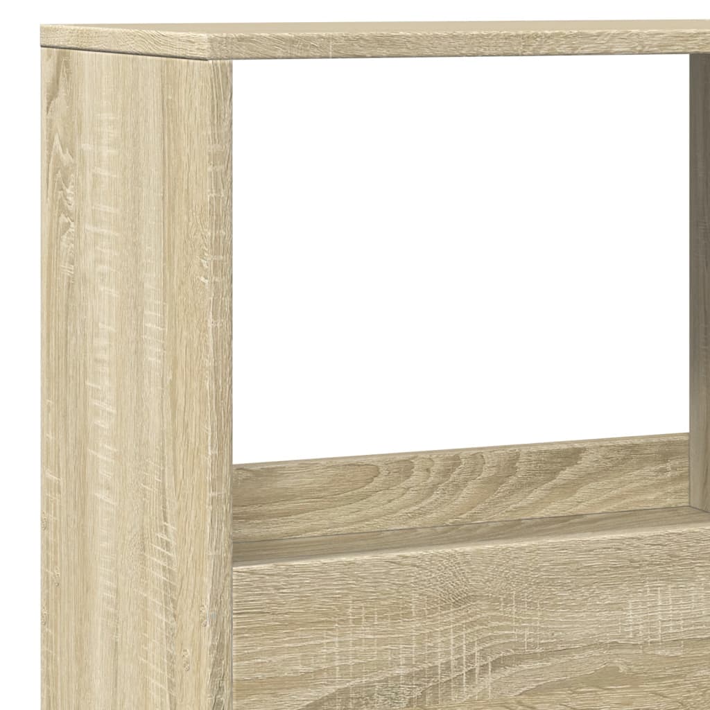 Bookcase Sonoma Oak 100x33x155,5 cm Engineered Wood