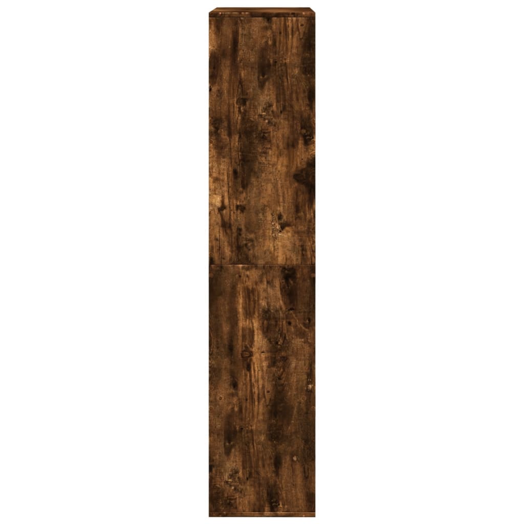 Bookcase Smoked Oak 100x33x155,5 cm Engineered Wood