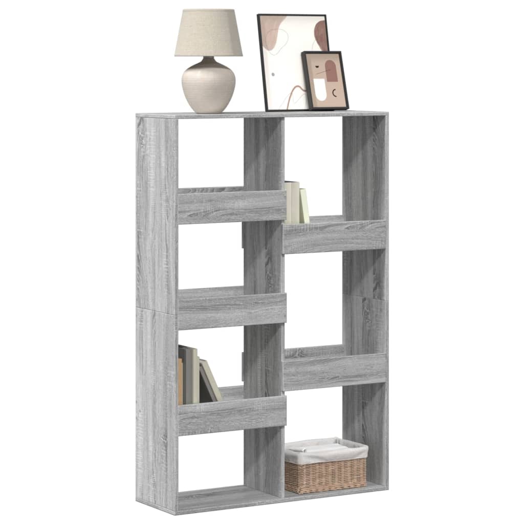Bookcase Grey Sonoma 100x33x155,5 cm Engineered Wood