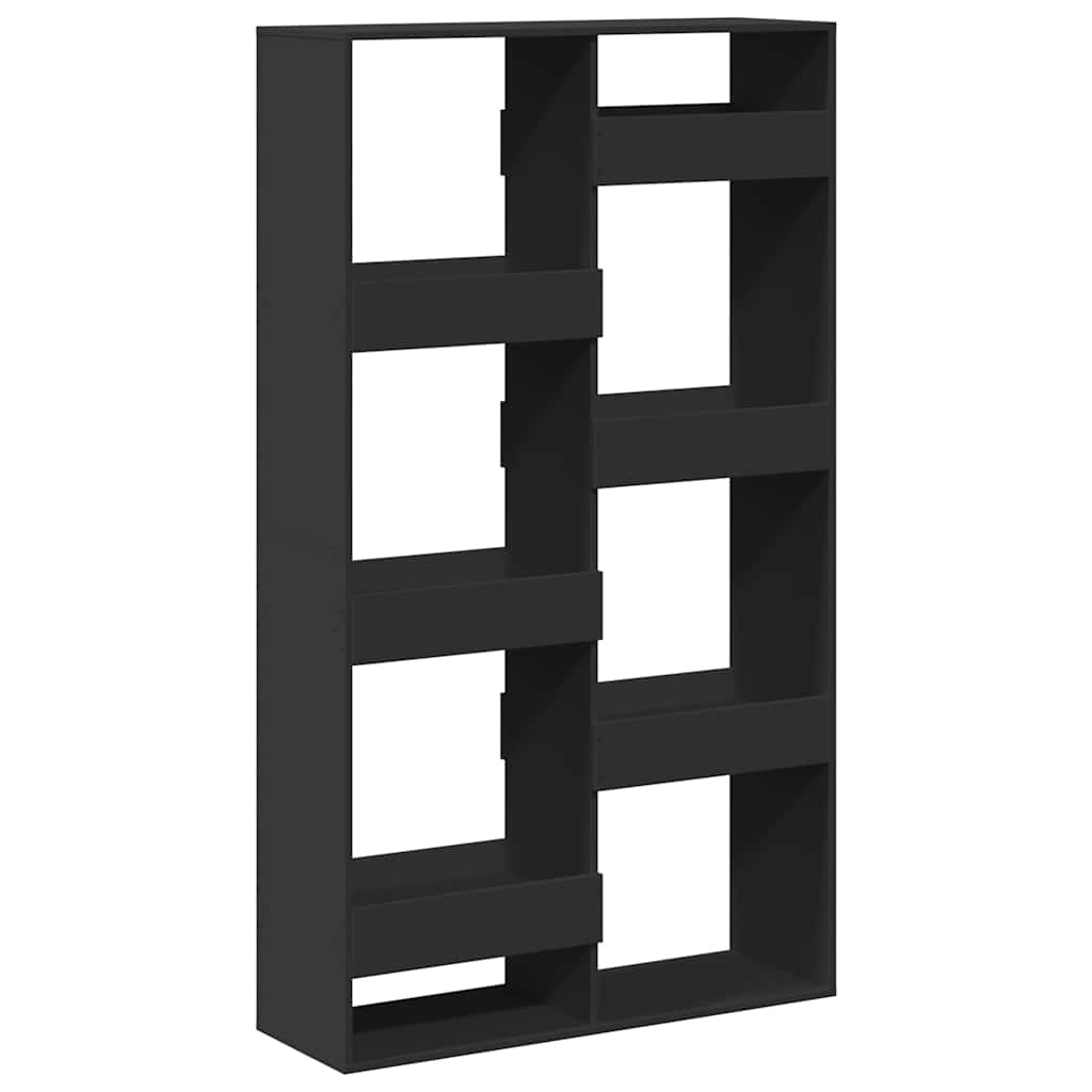 Bookcase Black 100x33x175 cm Engineered Wood