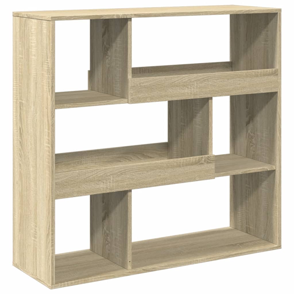 Room Divider Sonoma Oak 100x33x94,5 cm Engineered Wood
