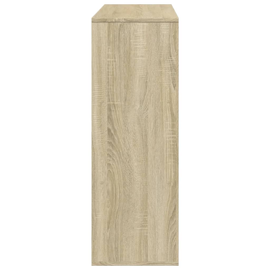 Room Divider Sonoma Oak 100x33x94,5 cm Engineered Wood
