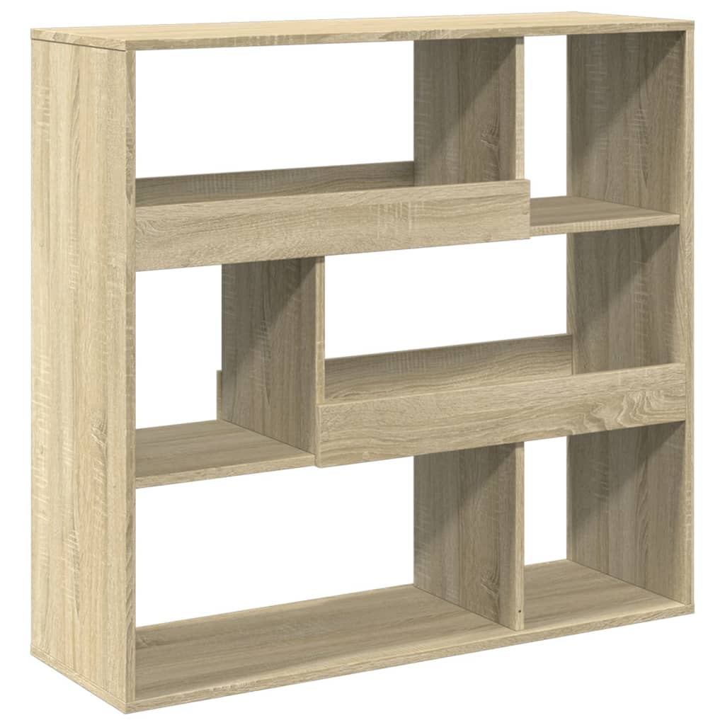 Room Divider Sonoma Oak 100x33x94,5 cm Engineered Wood
