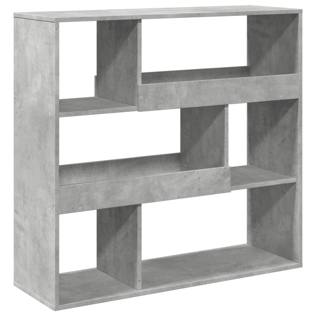 Room Divider Concrete Grey 100x33x94,5 cm Engineered Wood
