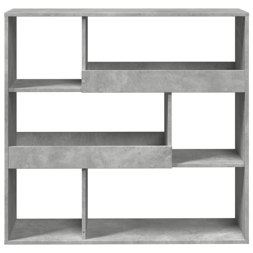 Room Divider Concrete Grey 100x33x94,5 cm Engineered Wood