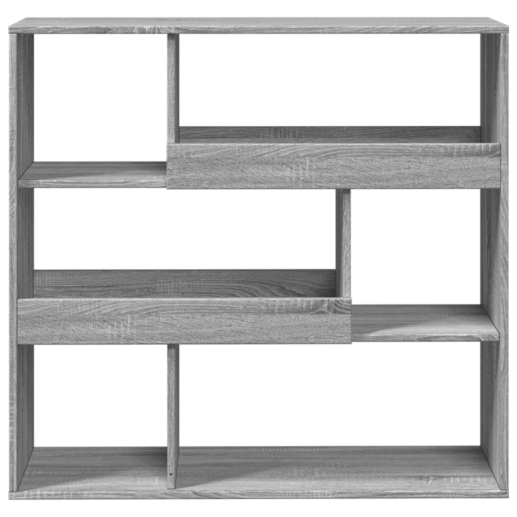 Room Divider Grey Sonoma 100x33x94,5 cm Engineered Wood