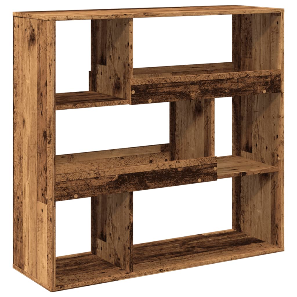 Room Divider Old Wood 100x33x94,5 cm Engineered Wood