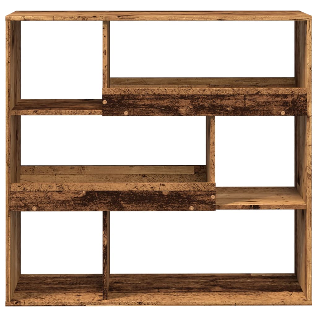 Room Divider Old Wood 100x33x94,5 cm Engineered Wood