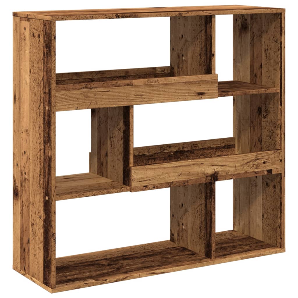 Room Divider Old Wood 100x33x94,5 cm Engineered Wood