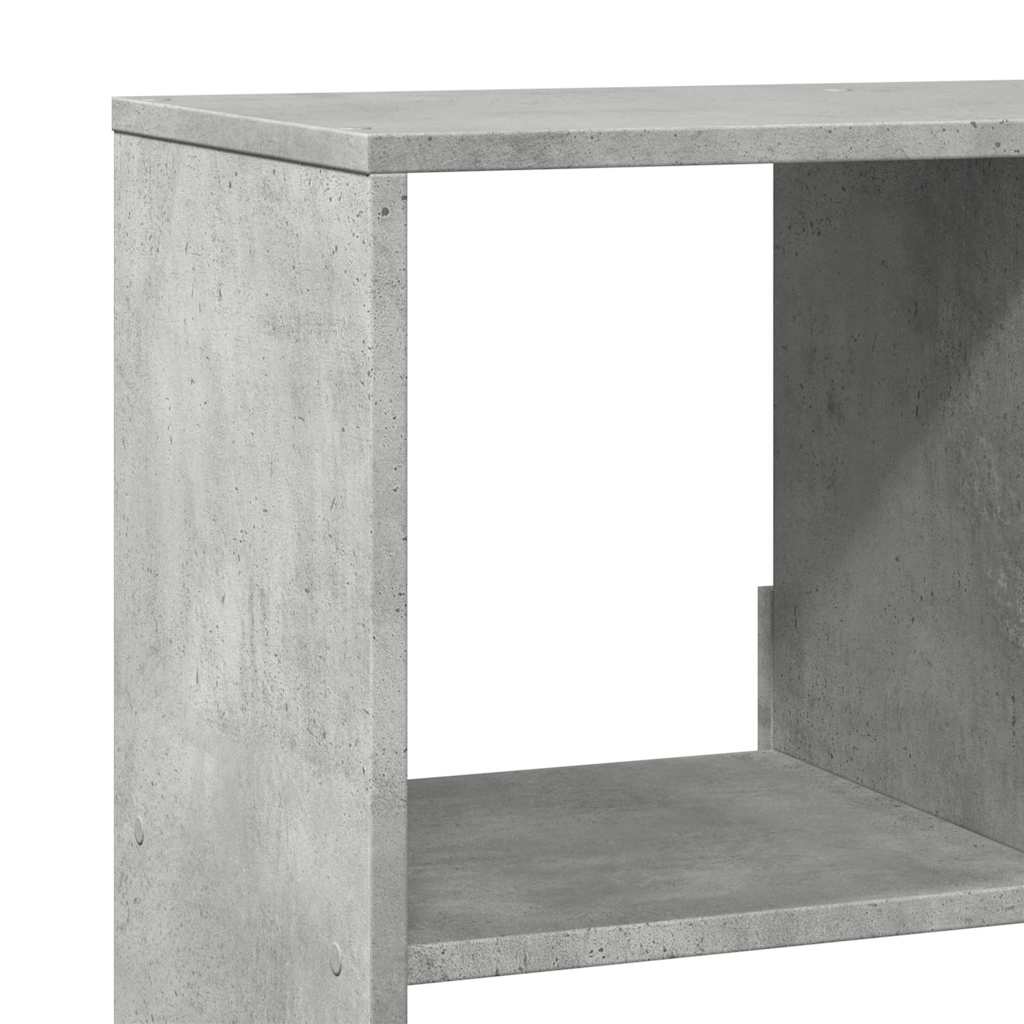 Room Divider Concrete Grey 100x33x125,5 cm Engineered Wood