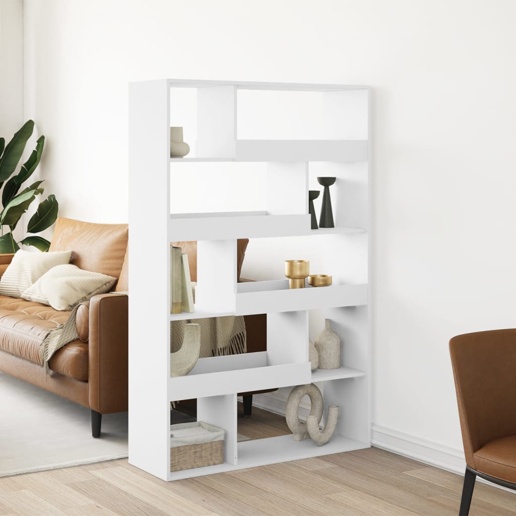 Room Divider White 100x33x156,5 cm Engineered Wood