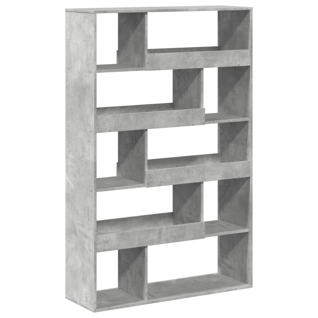 Room Divider Concrete Grey 100x33x156,5 cm Engineered Wood