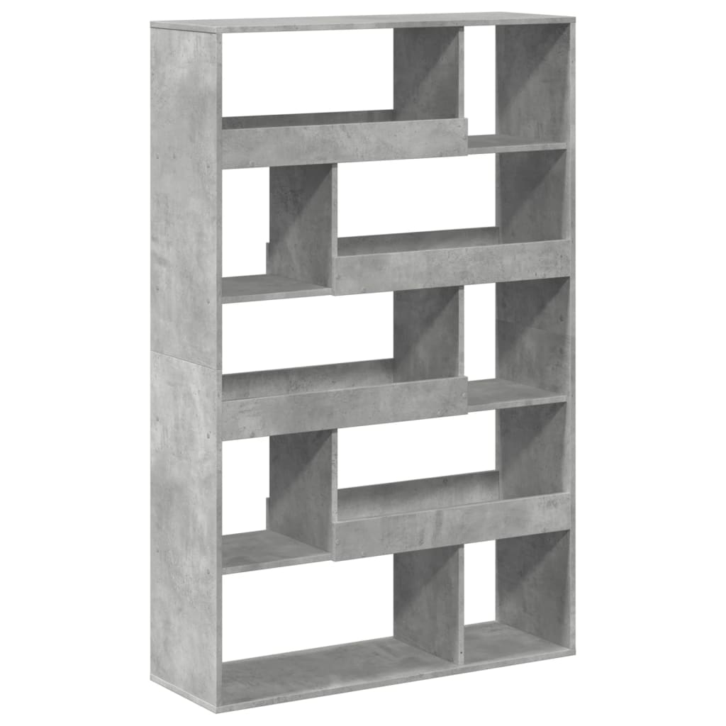 Room Divider Concrete Grey 100x33x156,5 cm Engineered Wood