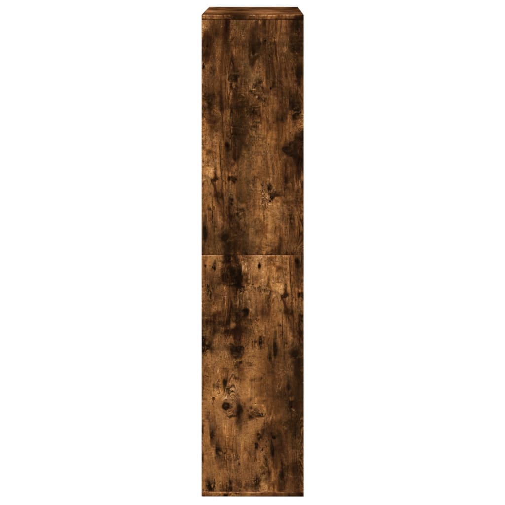 Room Divider Smoked Oak100x33x156,5 cm Engineered Wood
