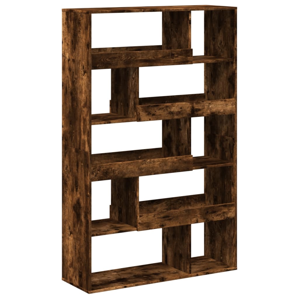 Room Divider Smoked Oak100x33x156,5 cm Engineered Wood