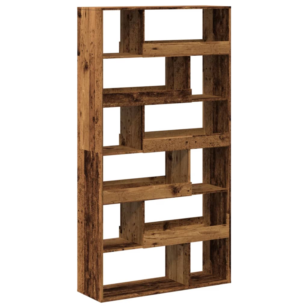 Room Divider Old Wood 100x33x187,5 cm Engineered Wood
