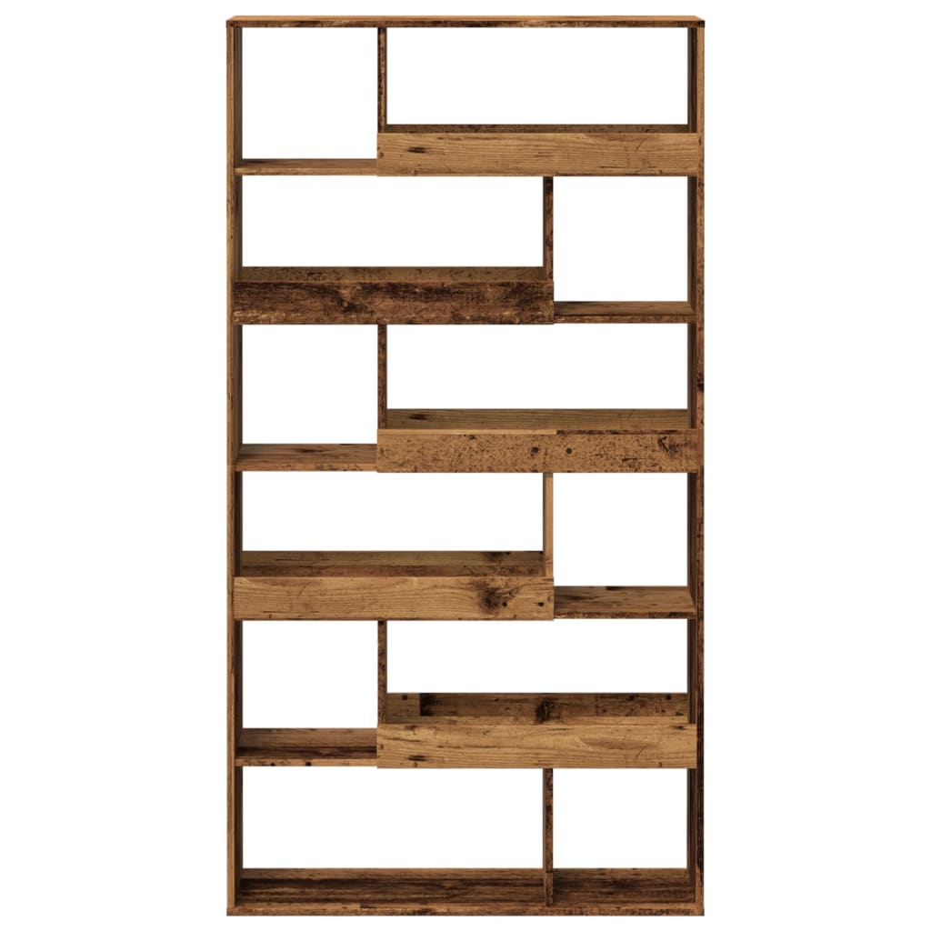 Room Divider Old Wood 100x33x187,5 cm Engineered Wood