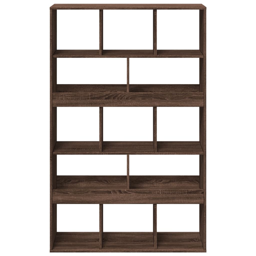 vidaXL Room Divider Brown Oak 100x33x156.5 cm Engineered Wood