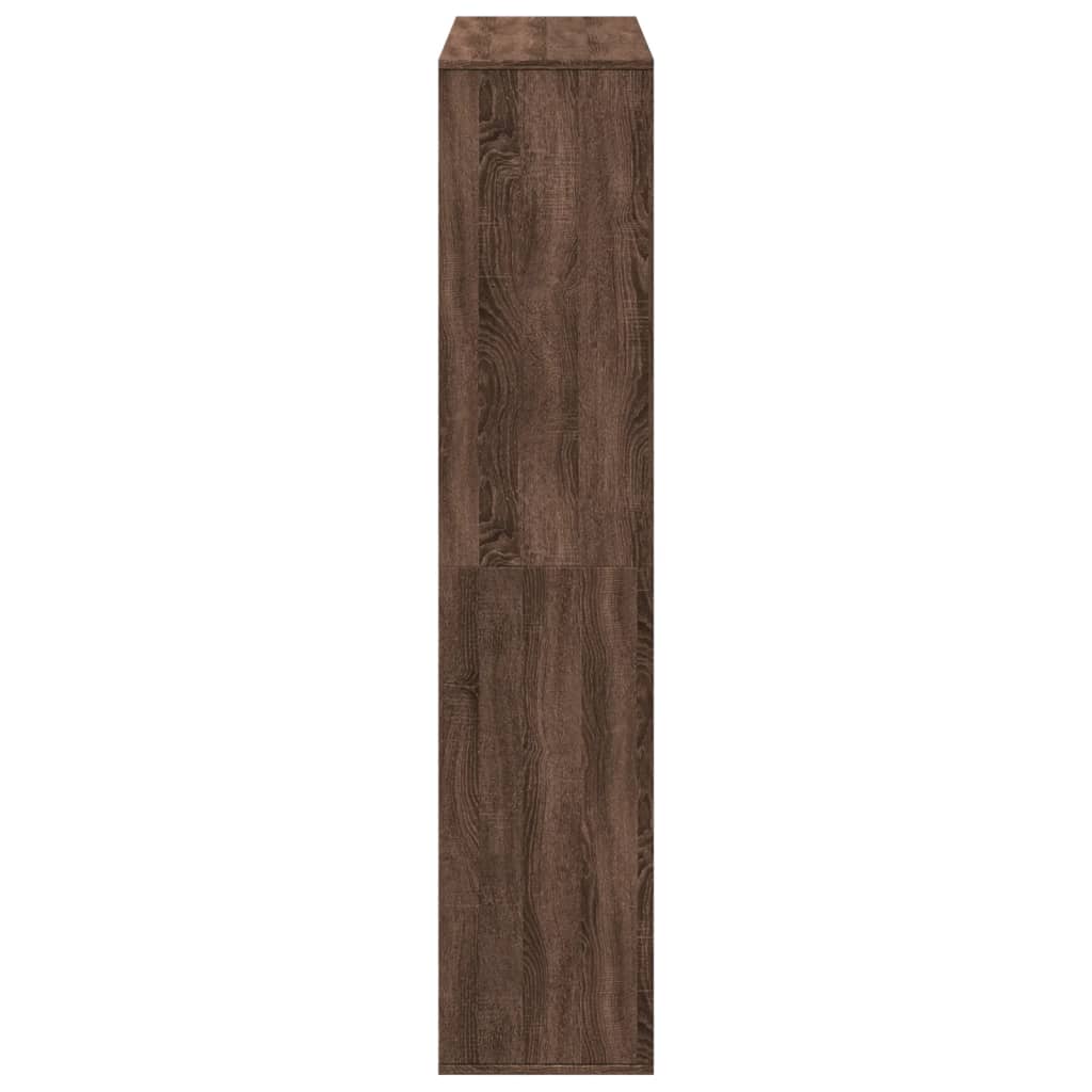 vidaXL Room Divider Brown Oak 100x33x156.5 cm Engineered Wood