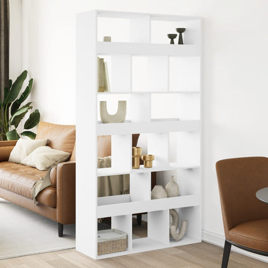 Room Divider White 100x33x187,5 cm Engineered Wood