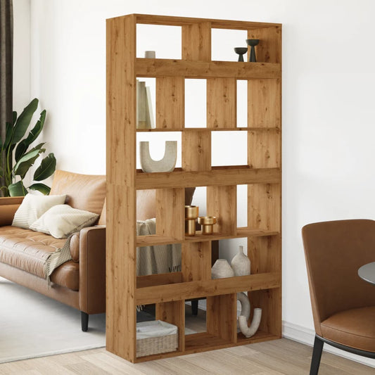 Room Divider Artisian Oak 100x33x187,5 cm Engineered Wood