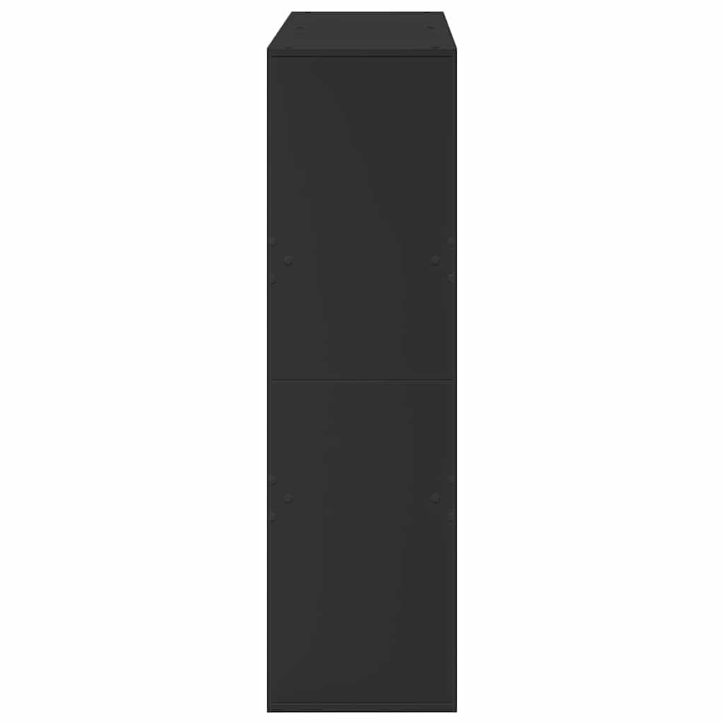 Room Divider Black 100x33x115 cm Engineered Wood