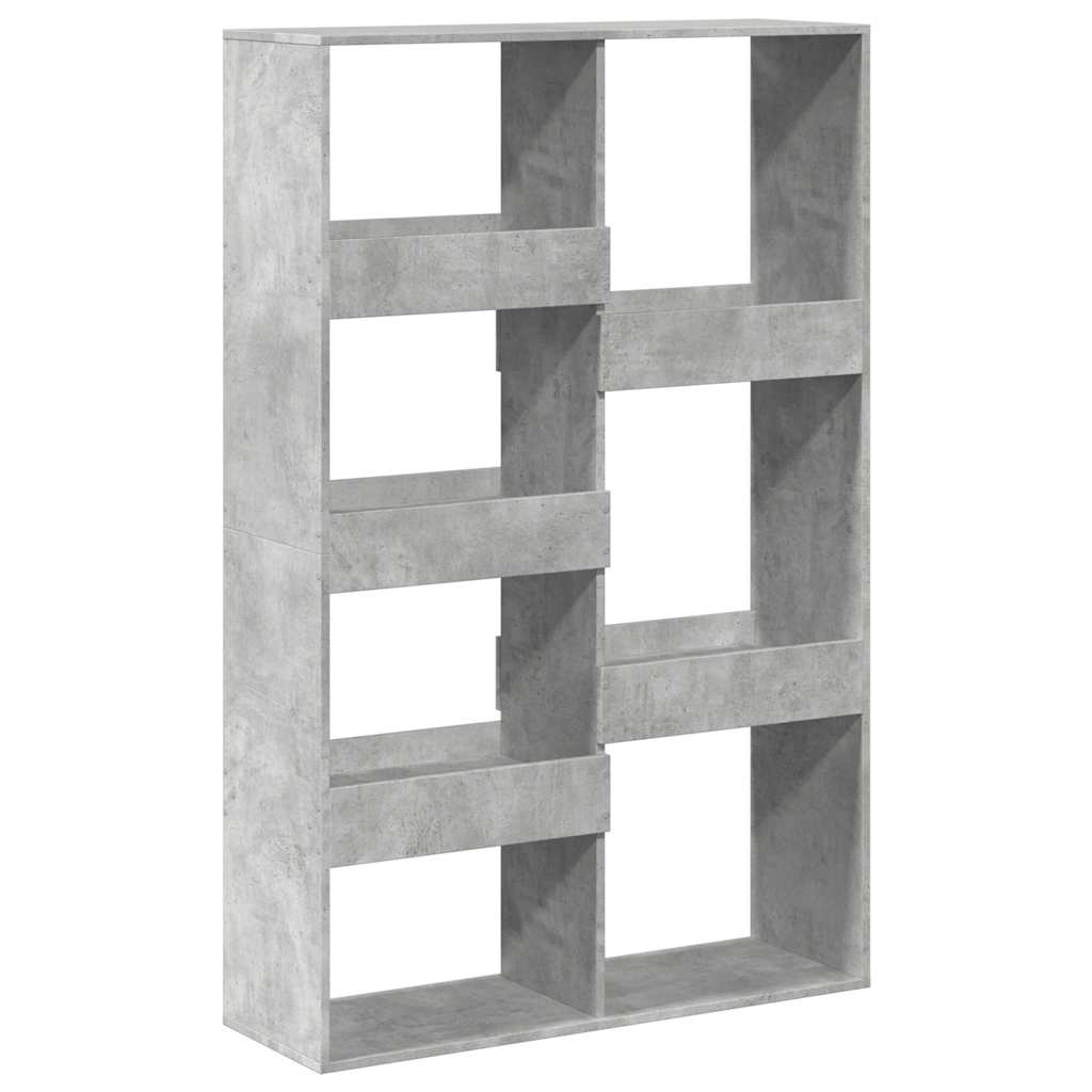 Room Divider Concrete Grey 100x33x155,5 cm Engineered Wood