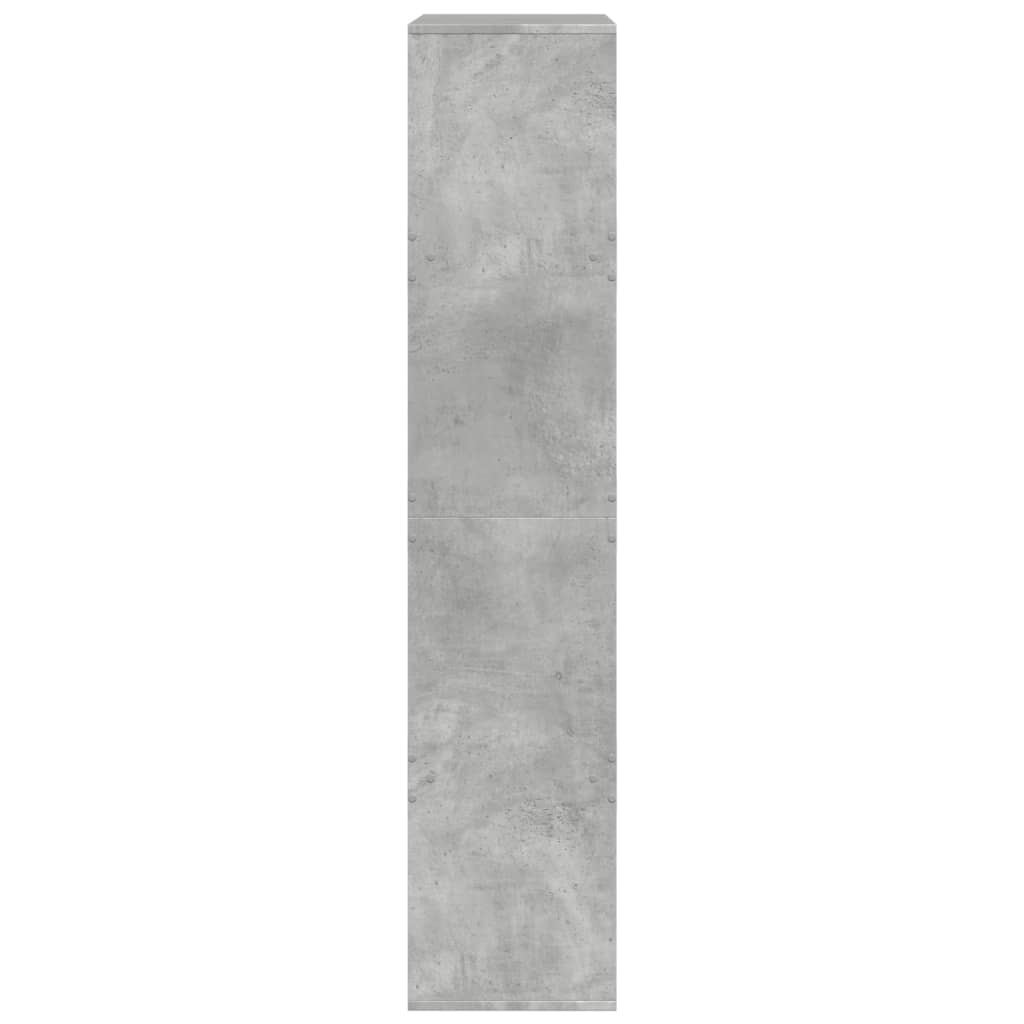 Room Divider Concrete Grey 100x33x155,5 cm Engineered Wood