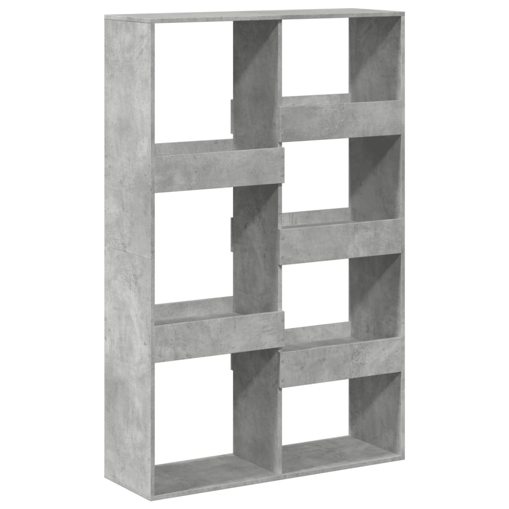 Room Divider Concrete Grey 100x33x155,5 cm Engineered Wood