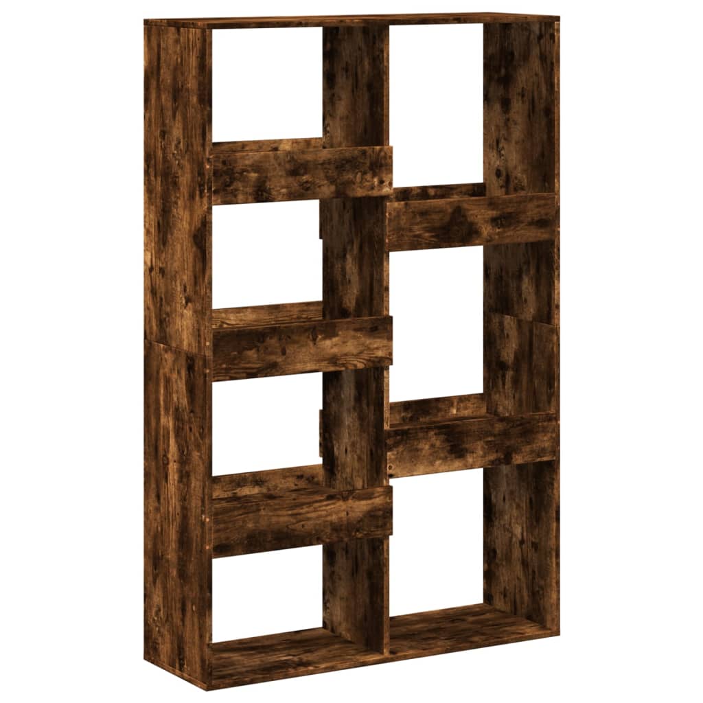 Room Divider Smoked Oak100x33x155,5 cm Engineered Wood