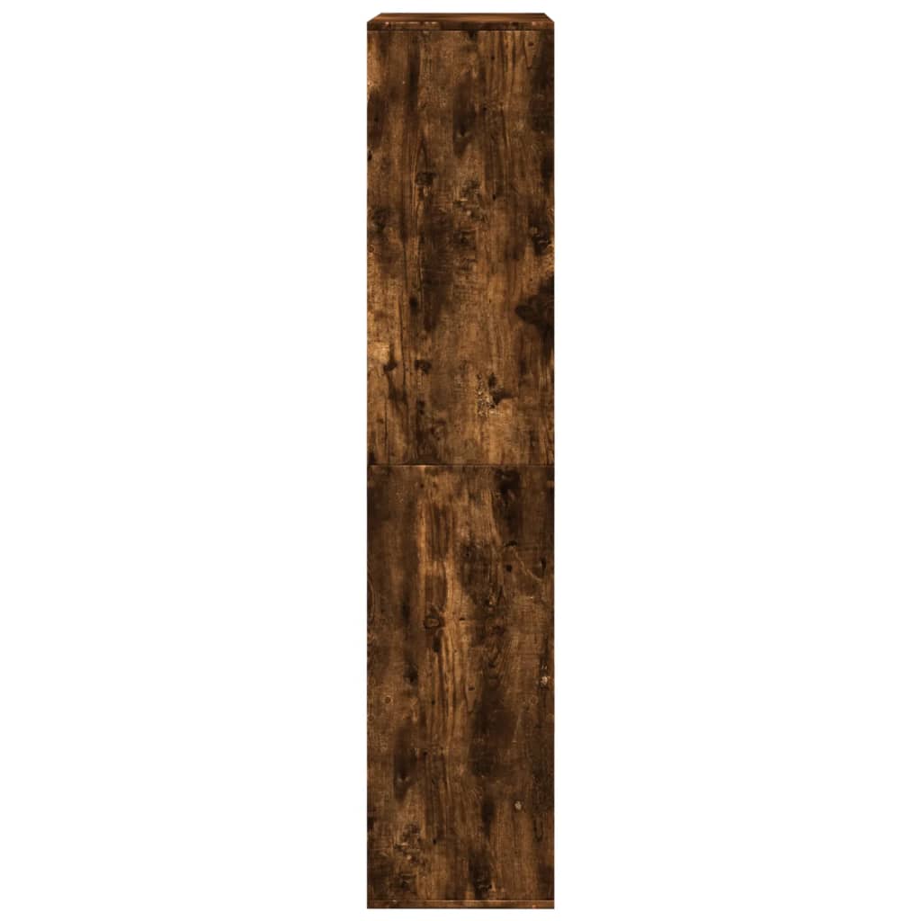 Room Divider Smoked Oak100x33x155,5 cm Engineered Wood