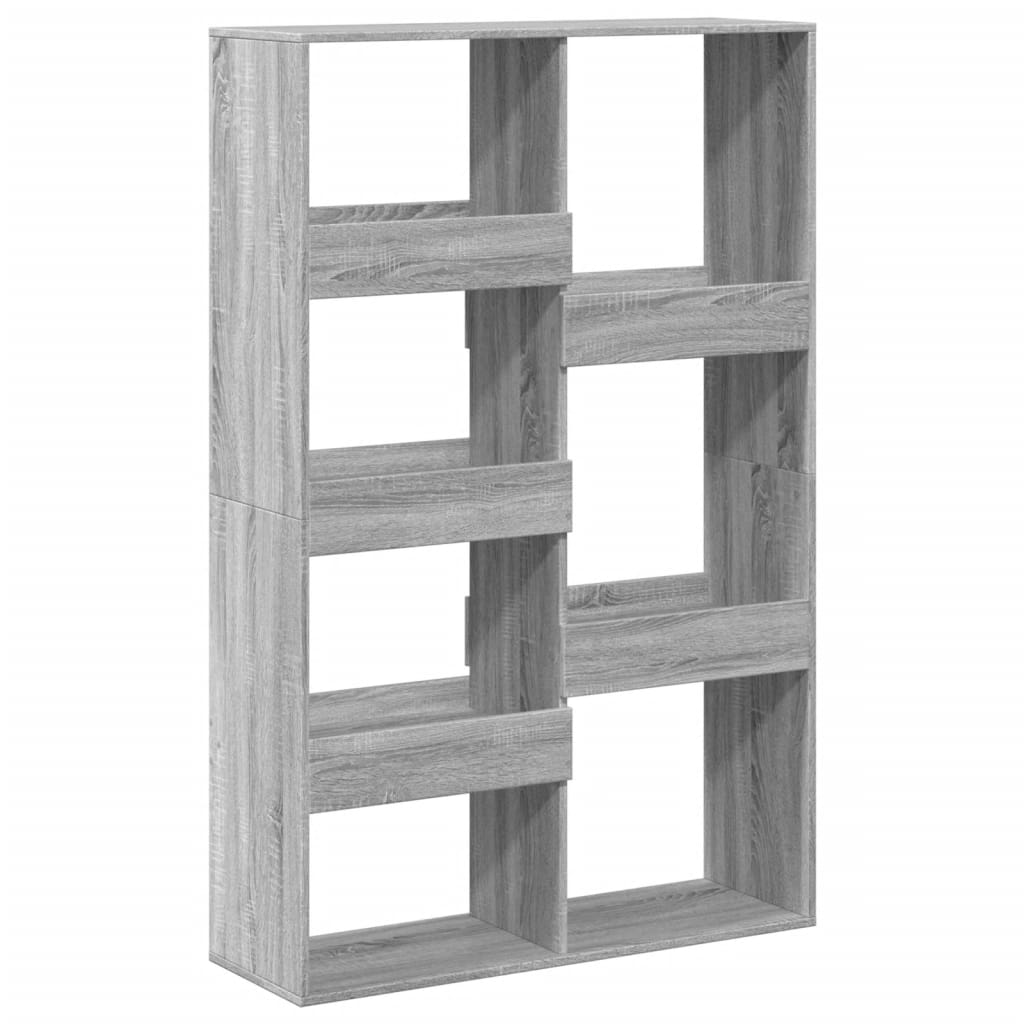 Room Divider Grey Sonoma 100x33x155,5 cm Engineered Wood