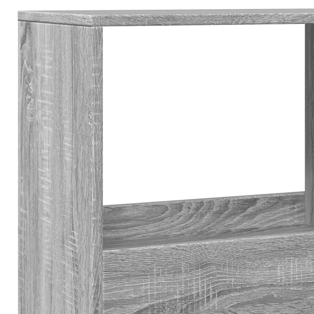 Room Divider Grey Sonoma 100x33x155,5 cm Engineered Wood