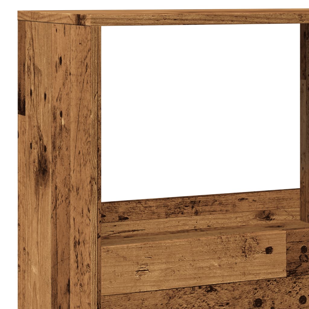 Room Divider Old Wood 100x33x155,5 cm Engineered Wood