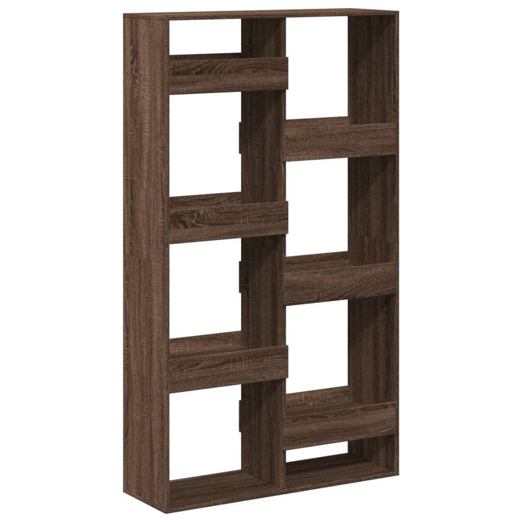 Room Divider Brown Oak 100x33x175 cm Engineered Wood