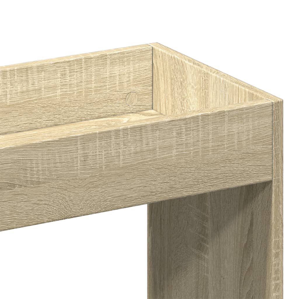 Highboard Sonoma Oak 63x33x180 cm Engineered Wood