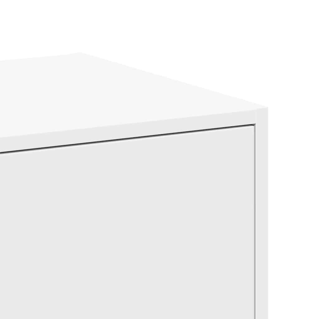 Apothecary Cabinet White 30x41x174.5 cm Engineered Wood