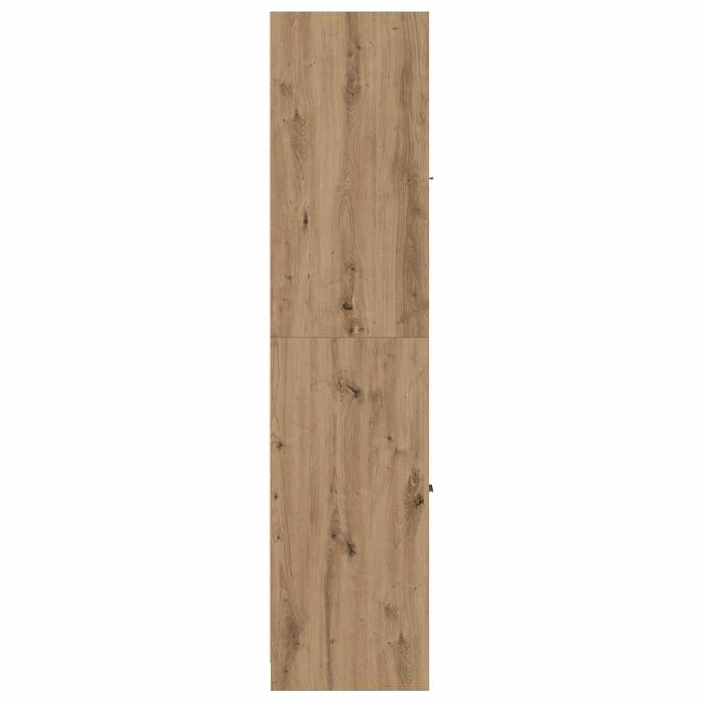 Apothecary Cabinet Artisian Oak 30x41x174.5 cm Engineered Wood