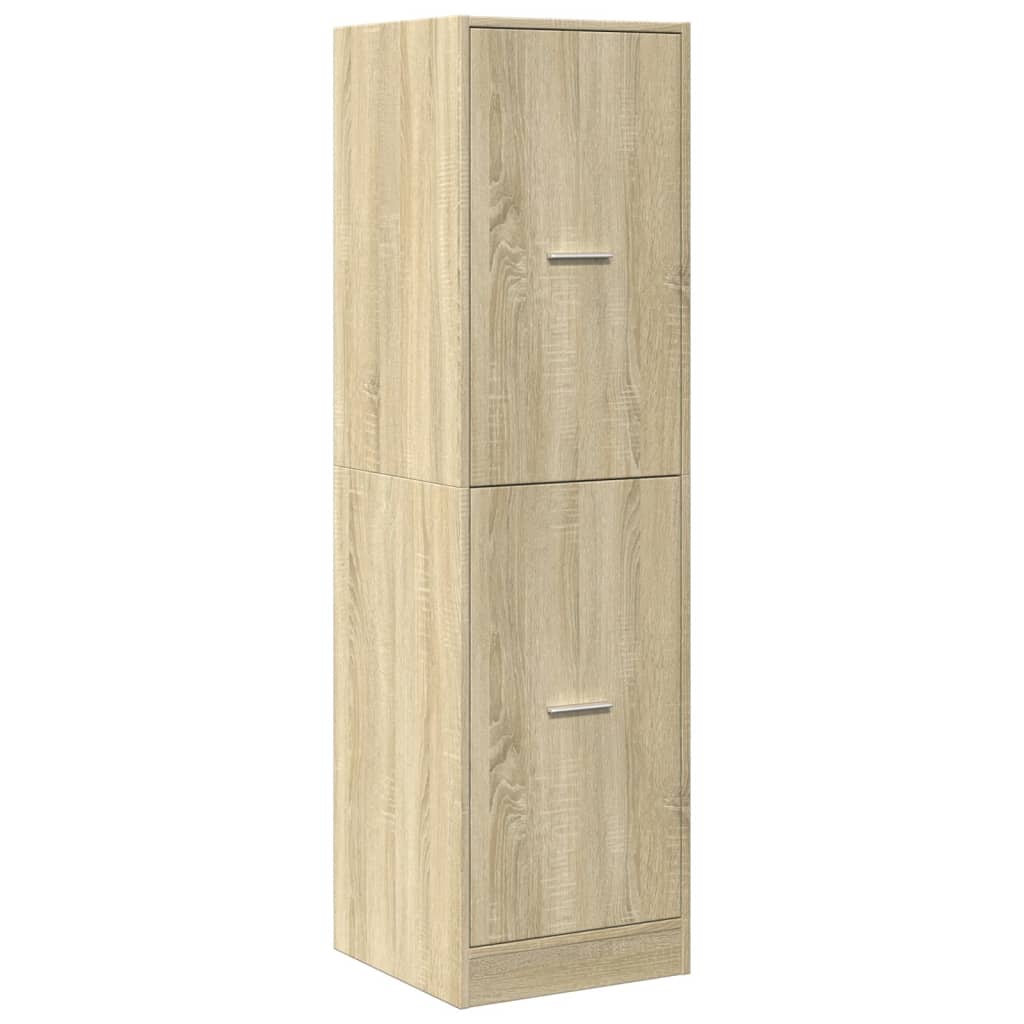 Apothecary Cabinet Sonoma Oak 40x41x144,5 cm Engineered Wood