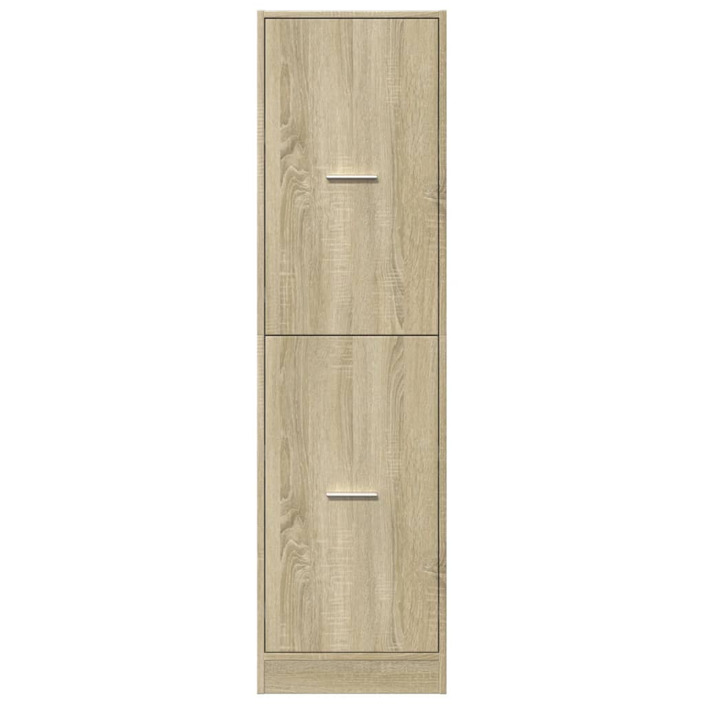 Apothecary Cabinet Sonoma Oak 40x41x144,5 cm Engineered Wood
