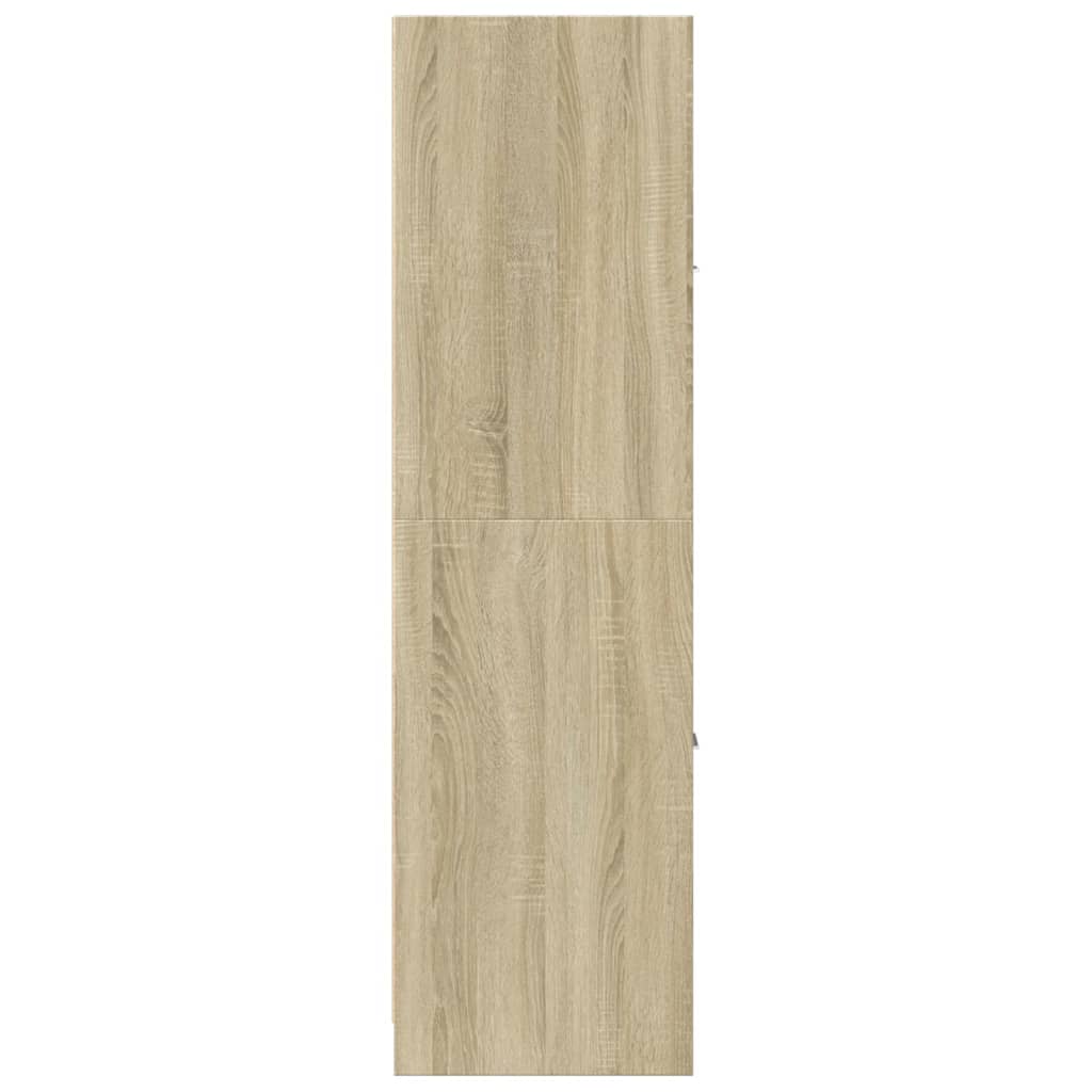 Apothecary Cabinet Sonoma Oak 40x41x144,5 cm Engineered Wood