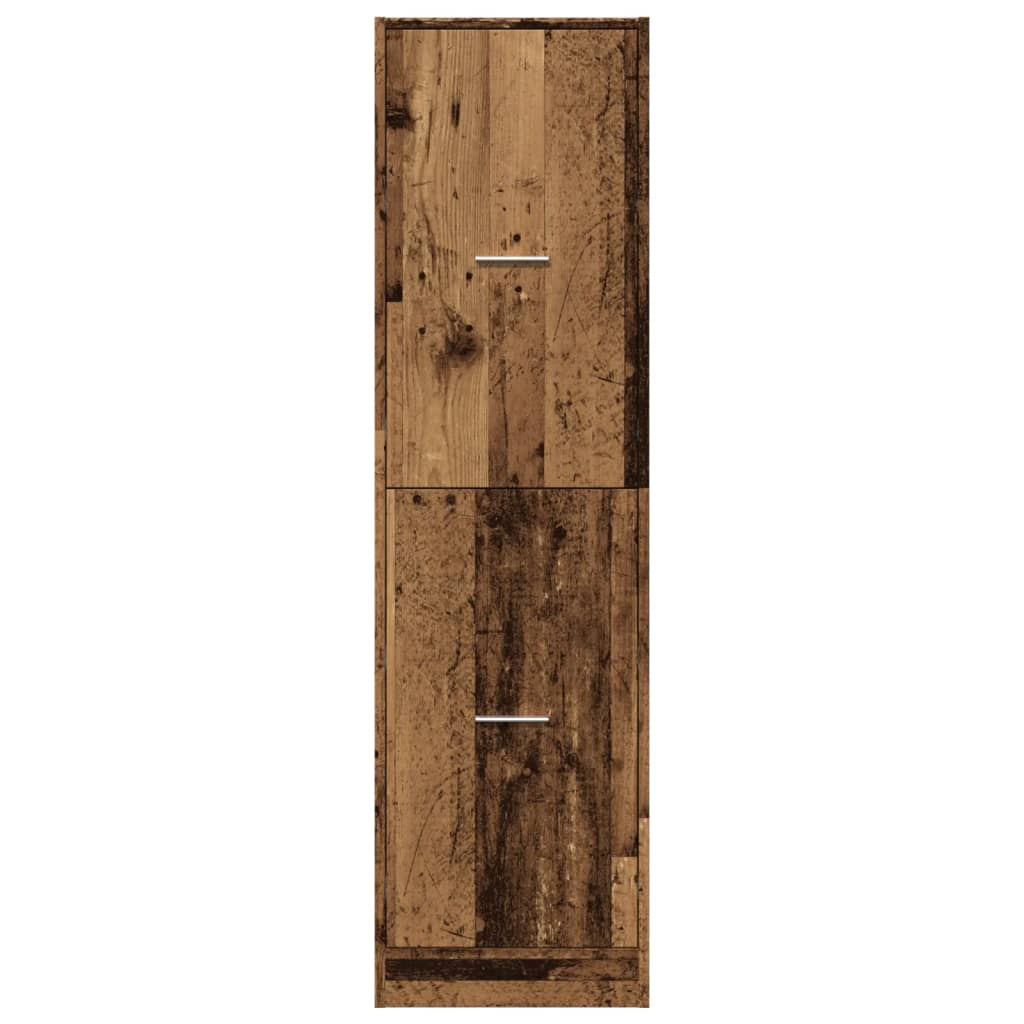 Apothecary Cabinet Old Wood 40x41x144,5 cm Engineered Wood