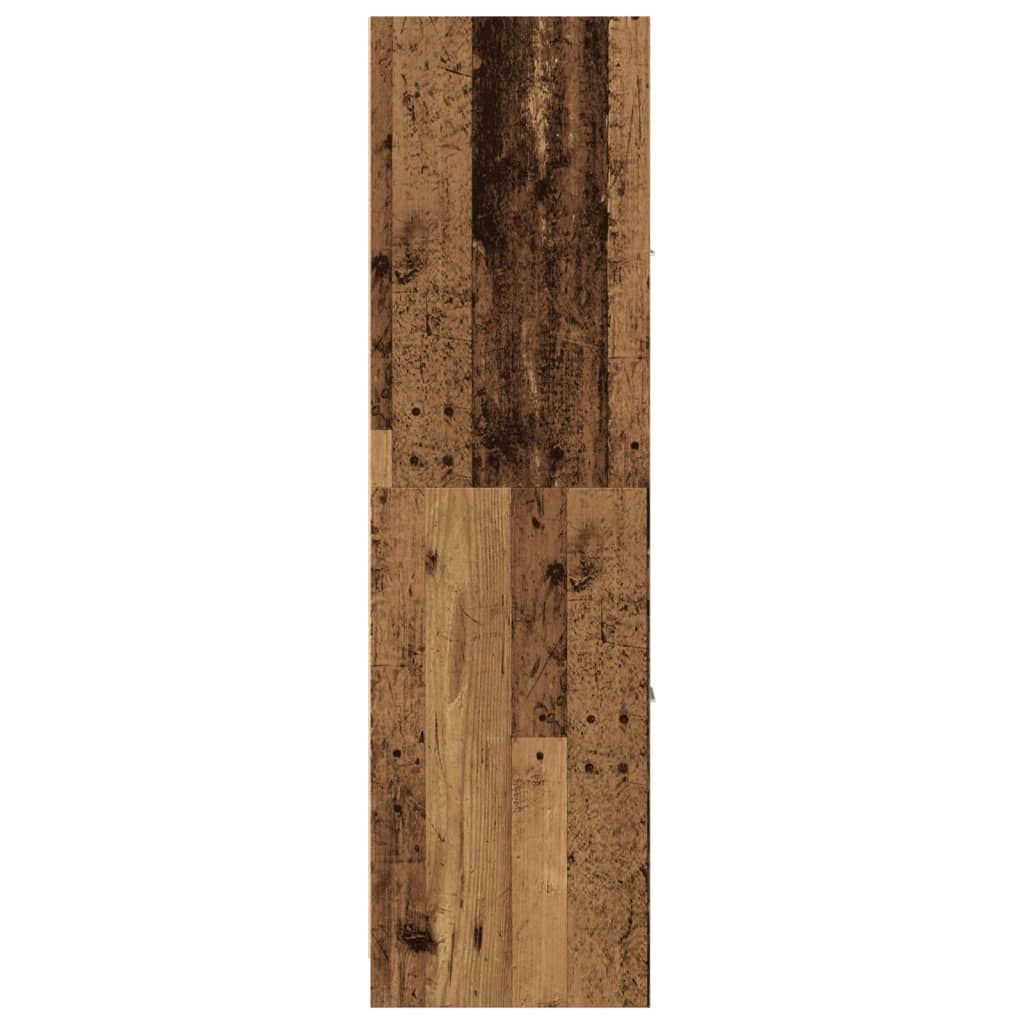Apothecary Cabinet Old Wood 40x41x144,5 cm Engineered Wood
