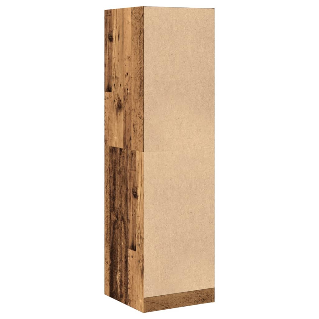 Apothecary Cabinet Old Wood 40x41x144,5 cm Engineered Wood